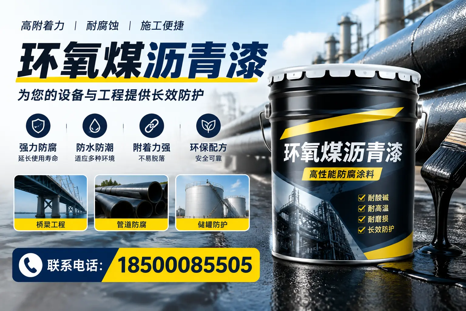 环氧煤沥青漆与其他涂料的对比分析，助力武汉企业决策